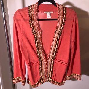 💫 3 for $30 💫 Nanette Lepore beaded cardigan